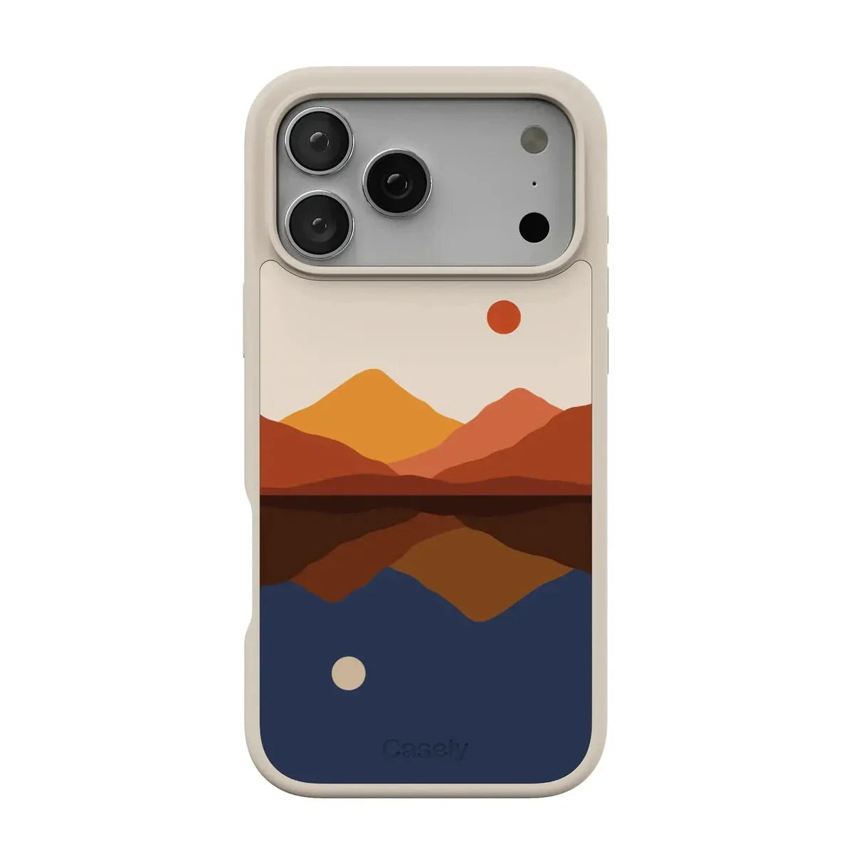 Opposites Attract | Day & Night Colorblock Mountains Case
