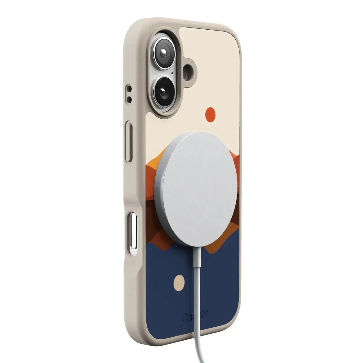 Opposites Attract | Day & Night Colorblock Mountains Case