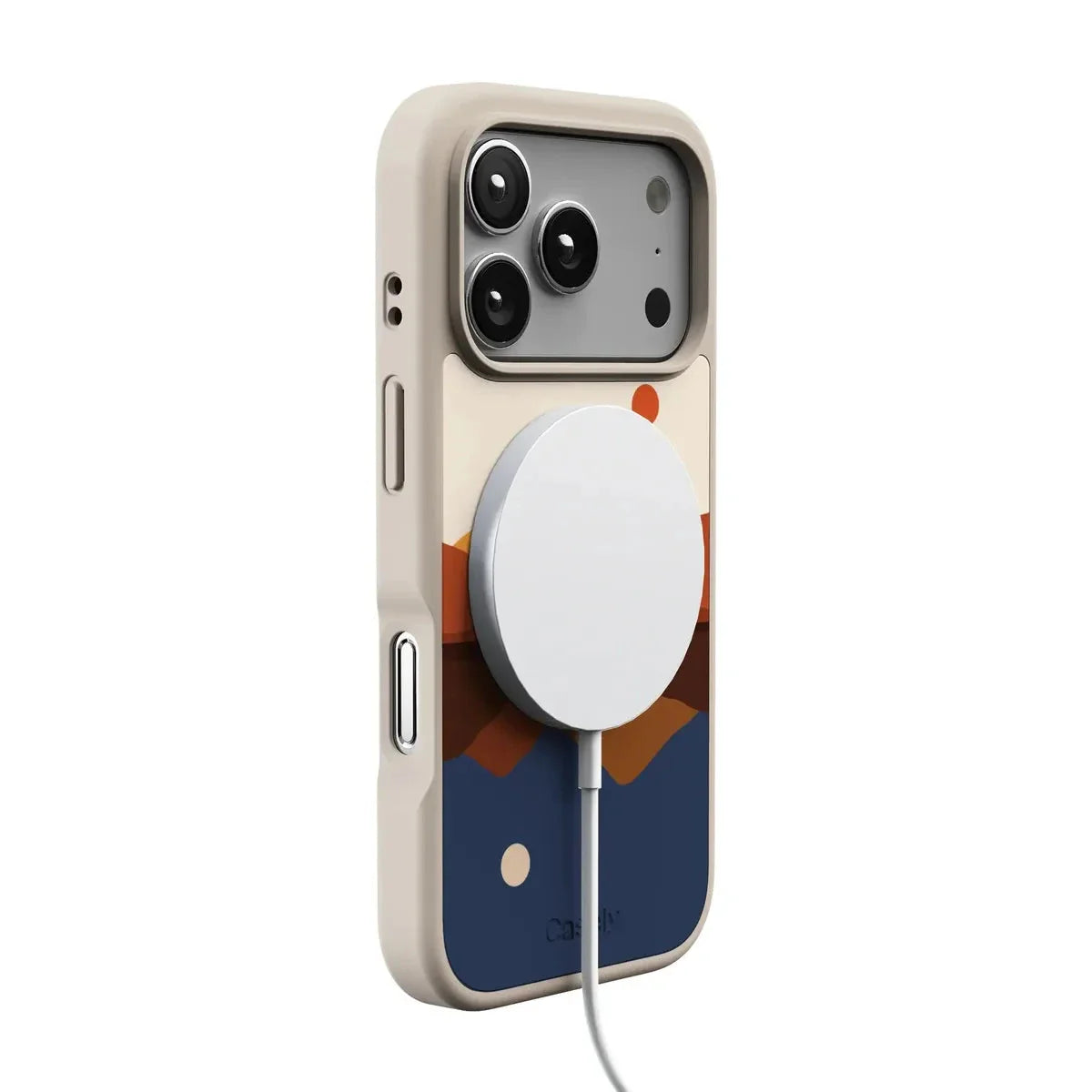 Opposites Attract | Day & Night Colorblock Mountains Case