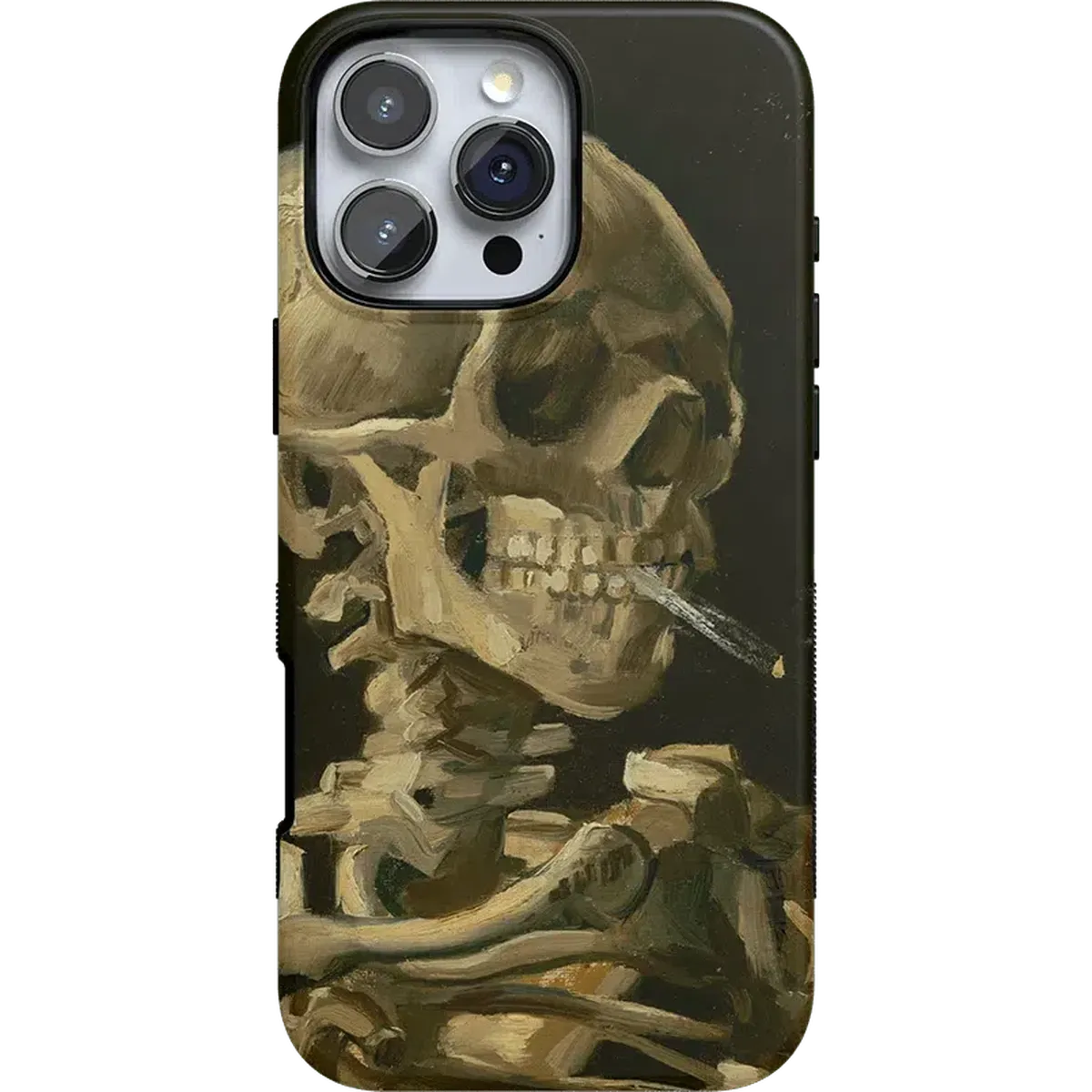 Van Gogh | Head of a Skeleton with a Burning Cigarette Phone Case