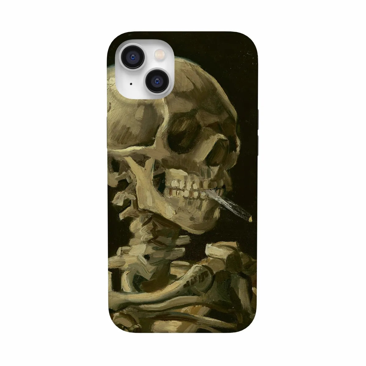 Van Gogh | Head of a Skeleton with a Burning Cigarette Phone Case