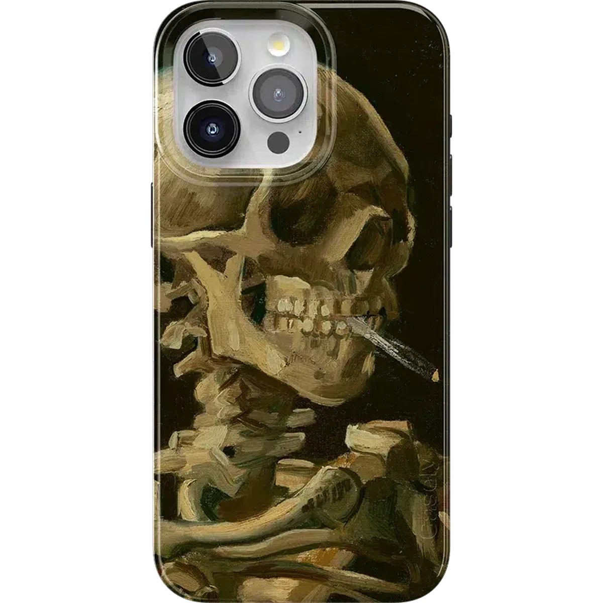 Van Gogh | Head of a Skeleton with a Burning Cigarette Phone Case