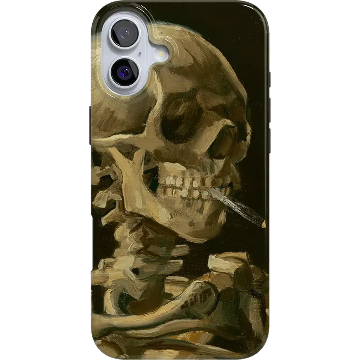 Van Gogh | Head of a Skeleton with a Burning Cigarette Phone Case