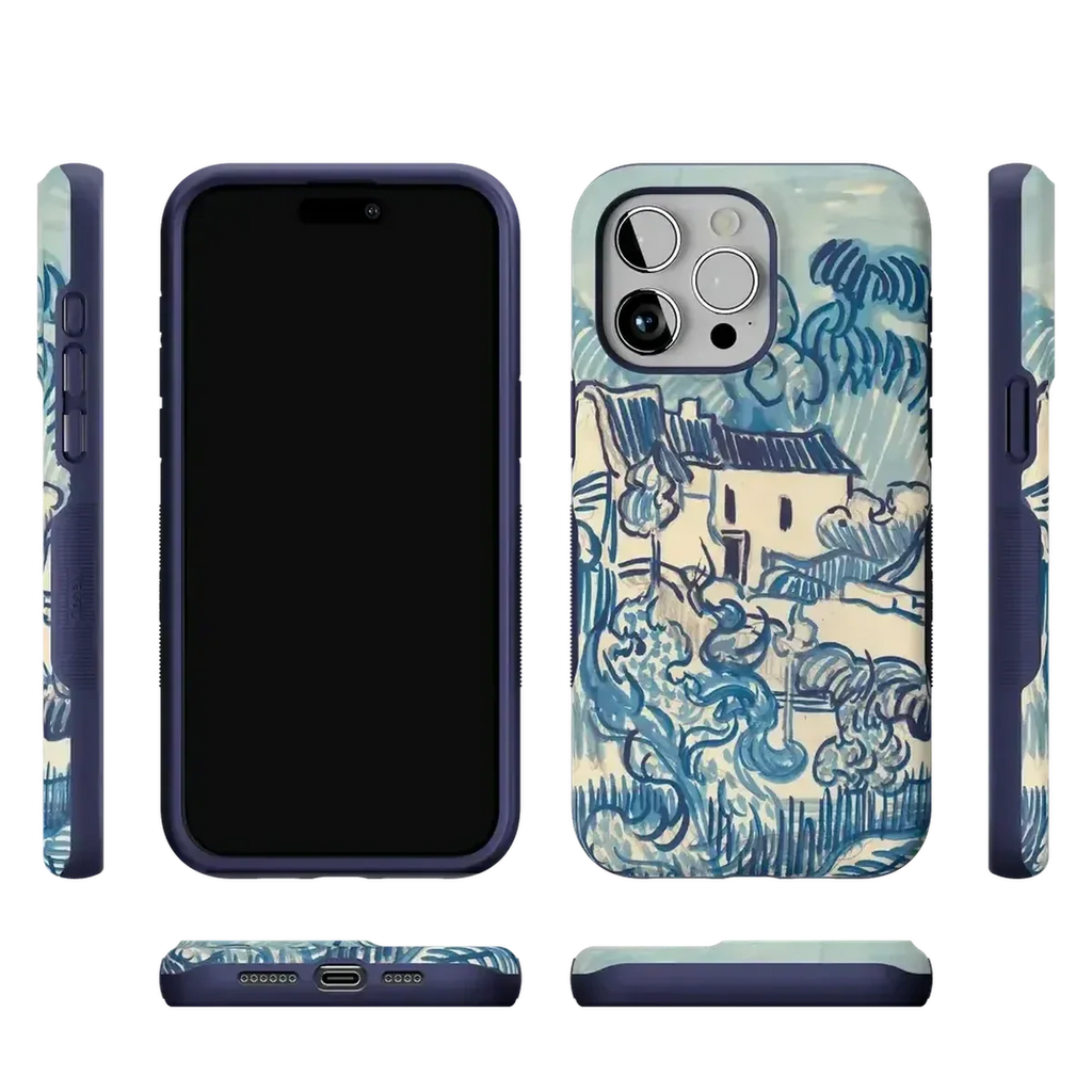 Van Gogh | Landscape With Houses Phone Case
