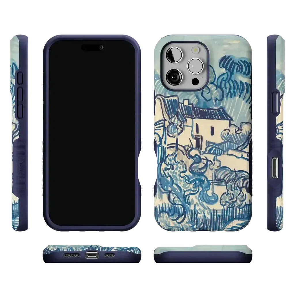 Van Gogh | Landscape With Houses Phone Case