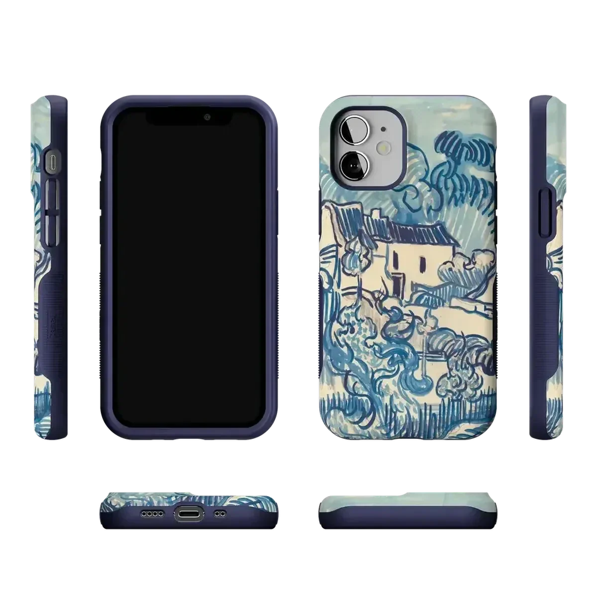 Van Gogh | Landscape With Houses Phone Case