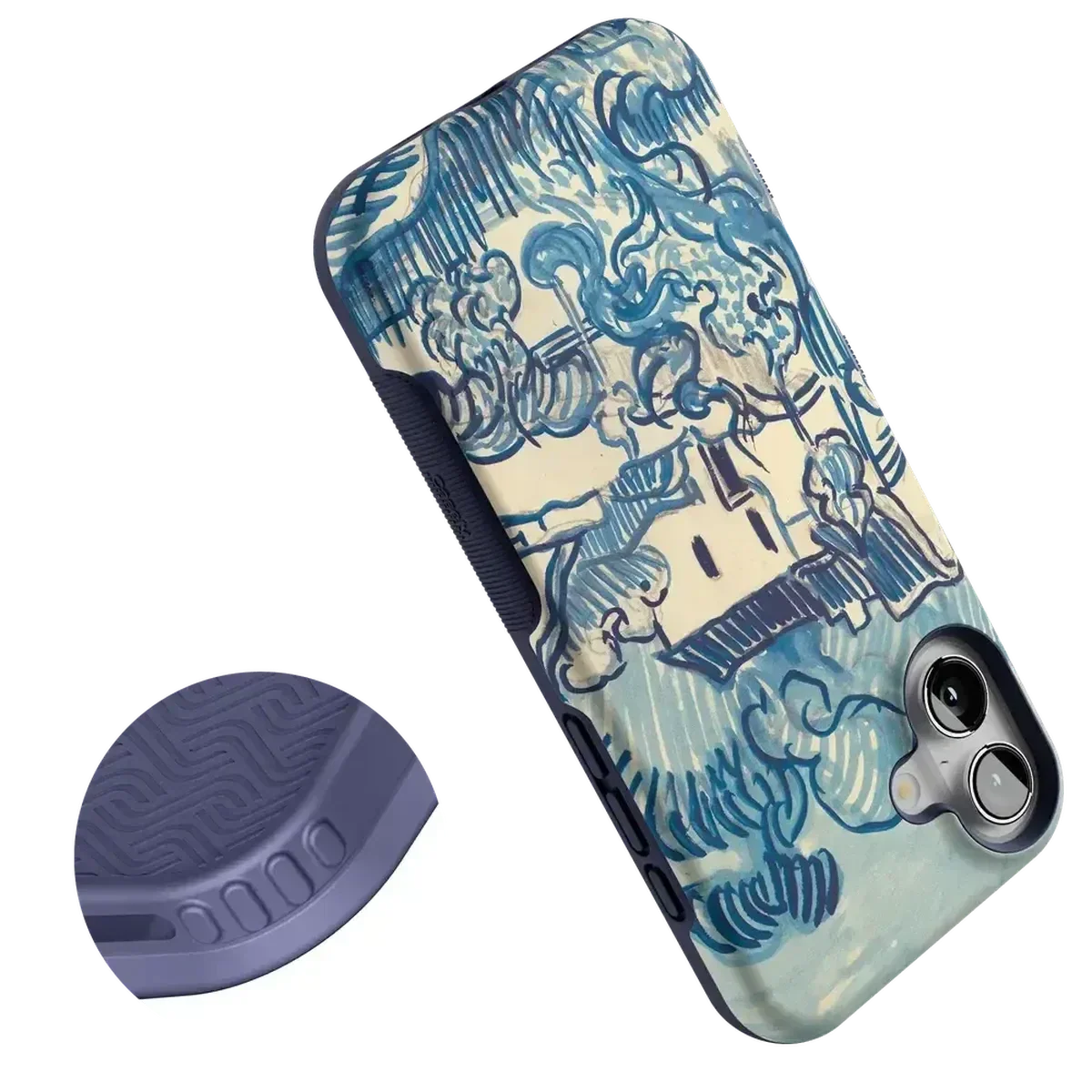 Van Gogh | Landscape With Houses Phone Case