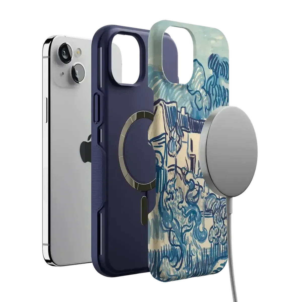 Van Gogh | Landscape With Houses Phone Case