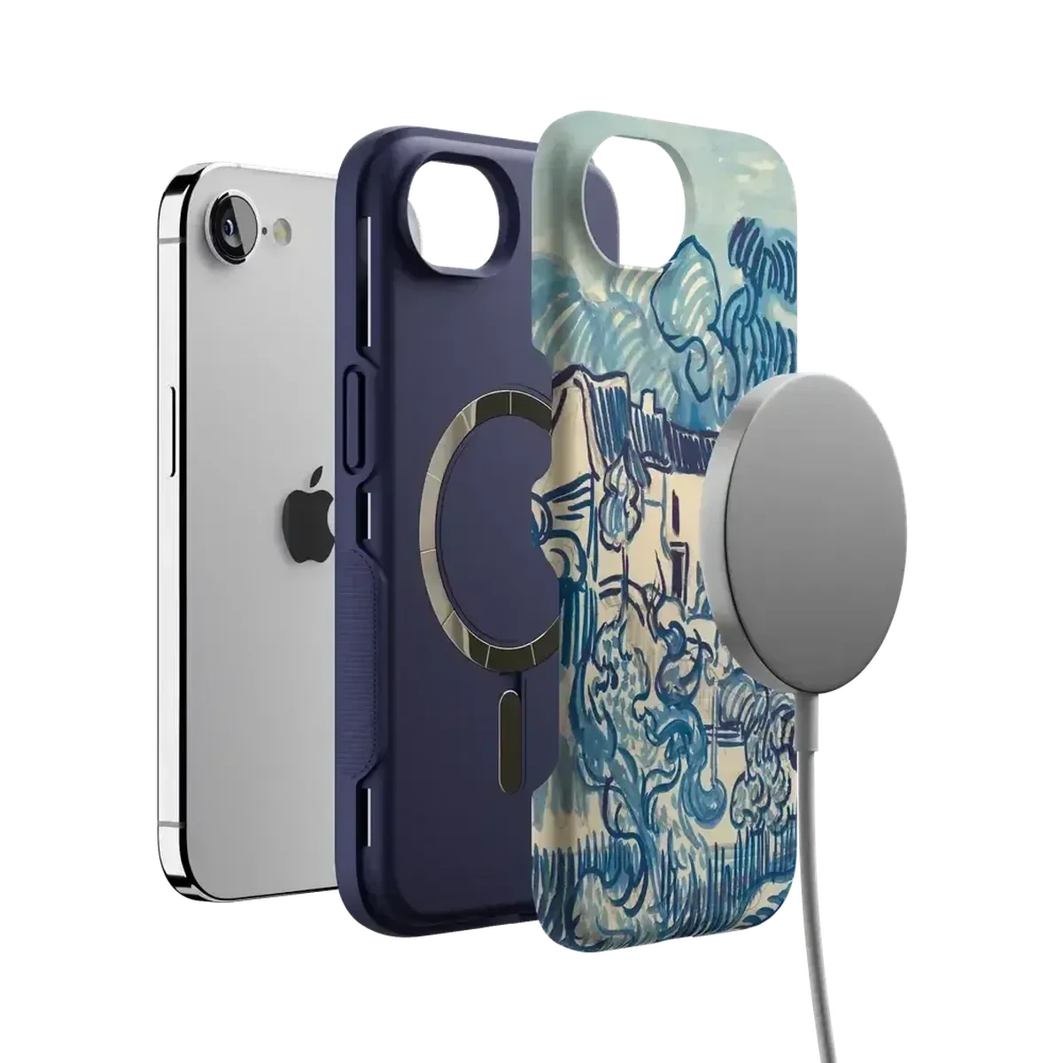 Van Gogh | Landscape With Houses Phone Case
