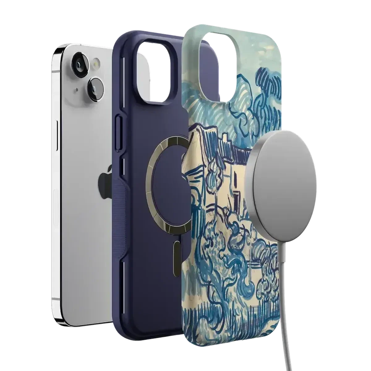 Van Gogh | Landscape With Houses Phone Case
