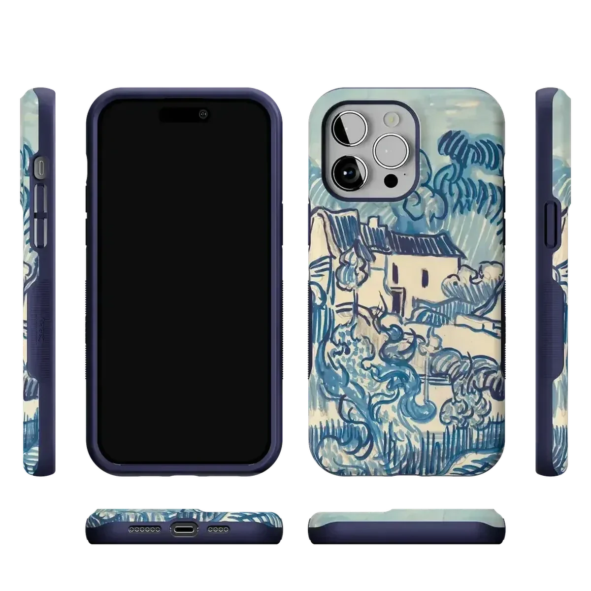 Van Gogh | Landscape With Houses Phone Case