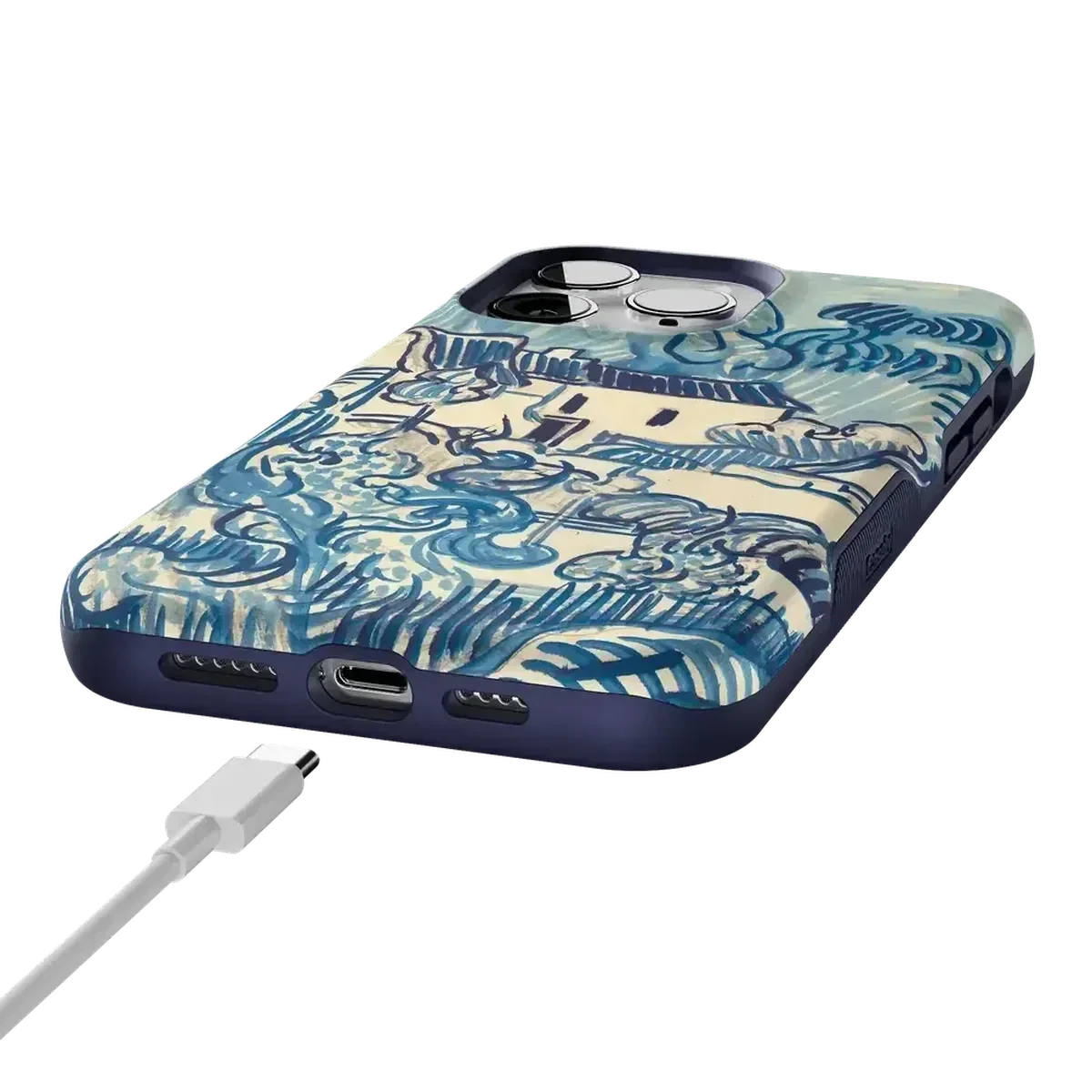 Van Gogh | Landscape With Houses Phone Case