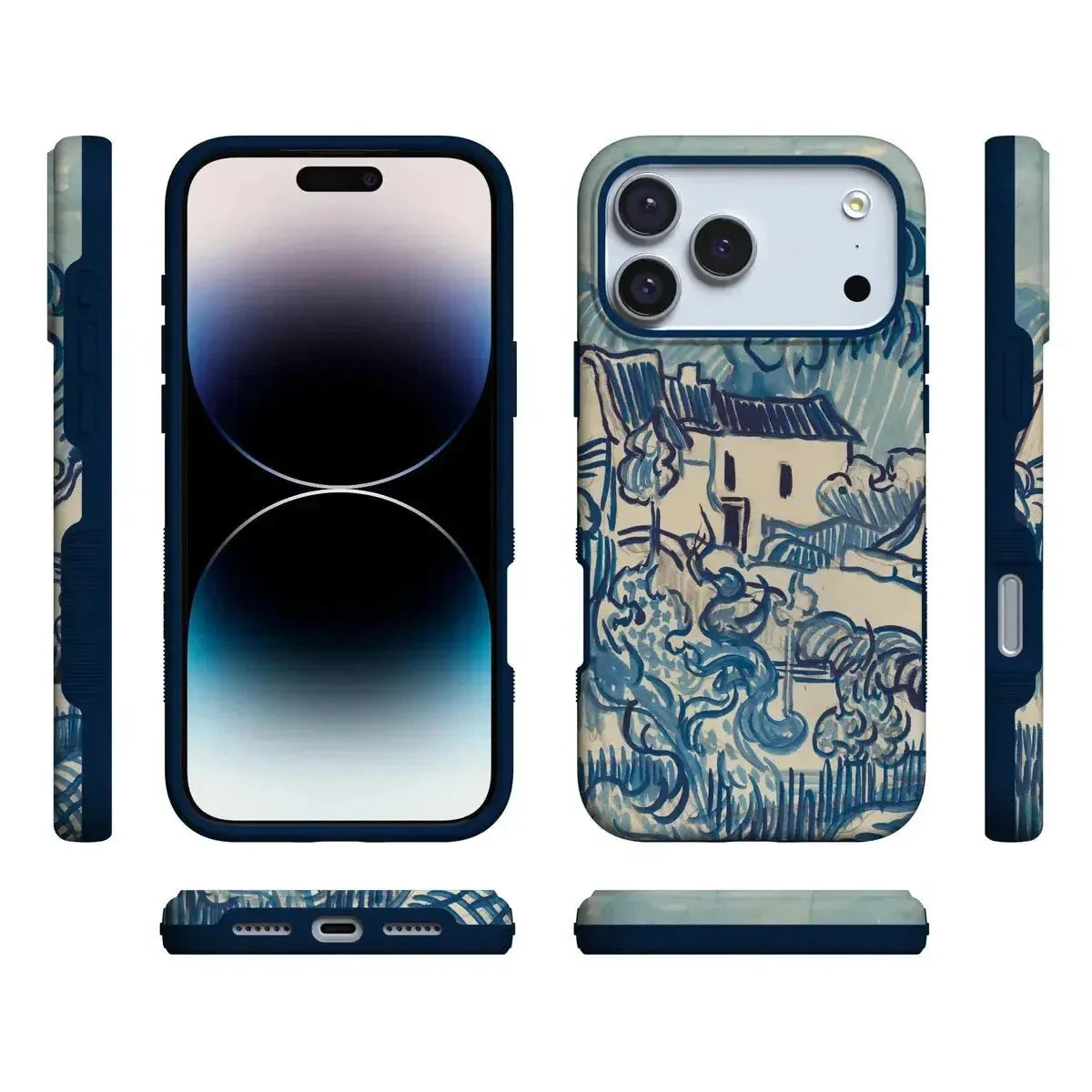 Van Gogh | Landscape With Houses Phone Case