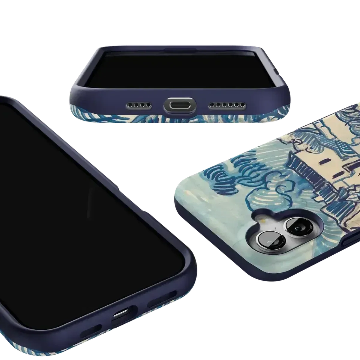 Van Gogh | Landscape With Houses Phone Case