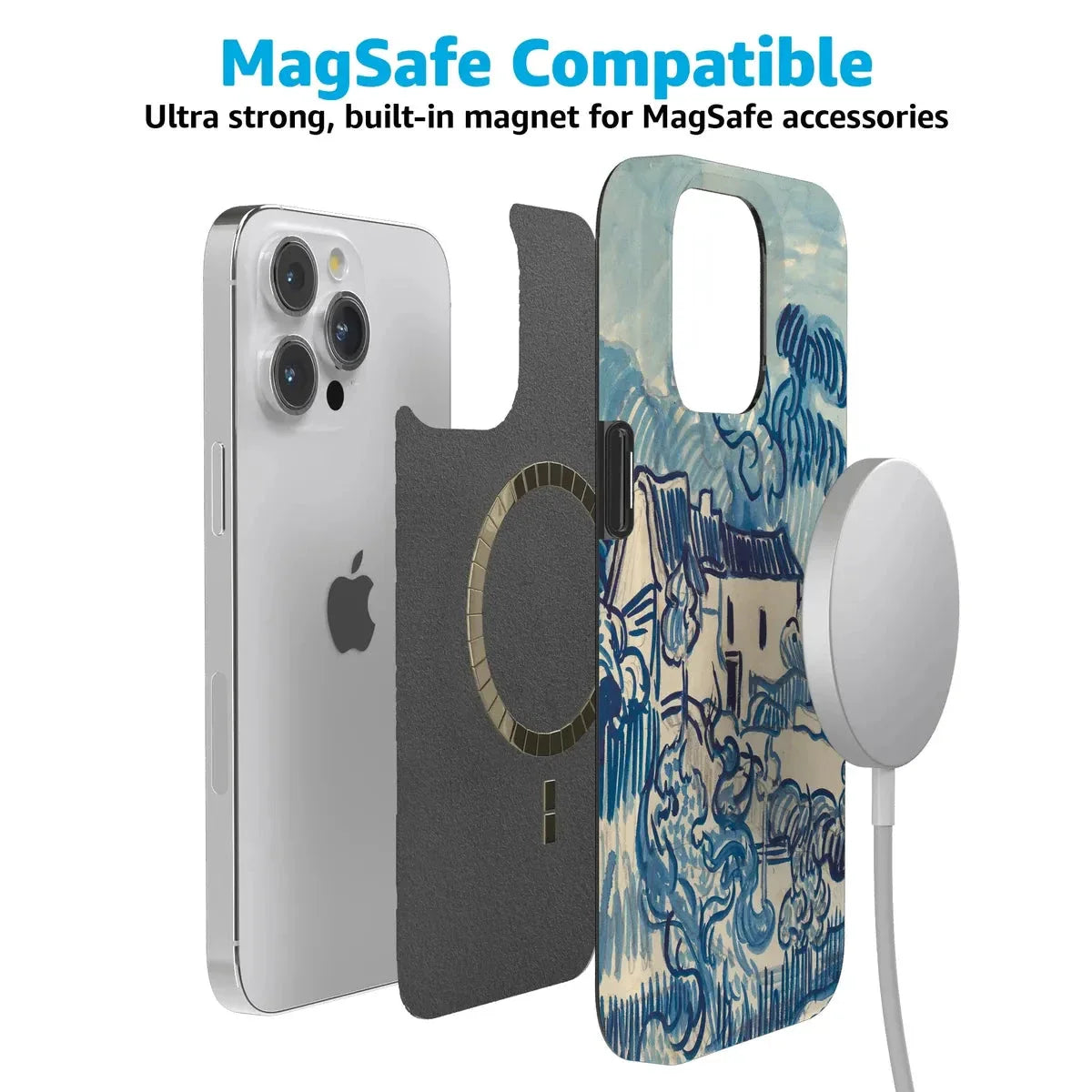 Van Gogh | Landscape With Houses Phone Case