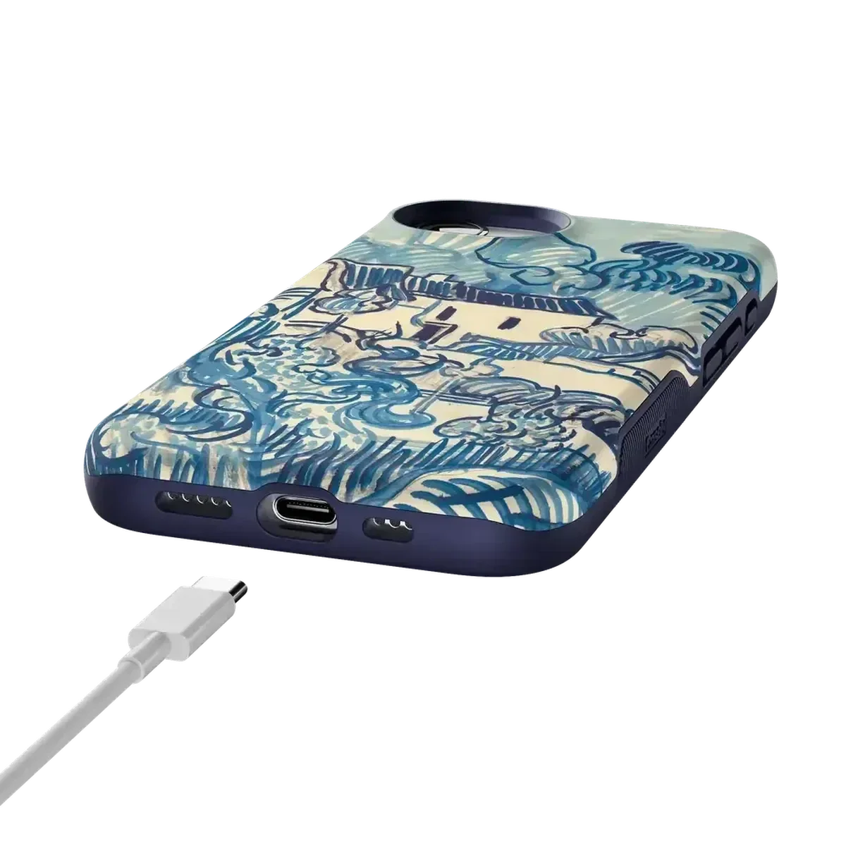 Van Gogh | Landscape With Houses Phone Case