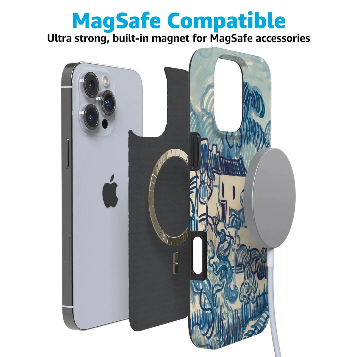 Van Gogh | Landscape With Houses Phone Case