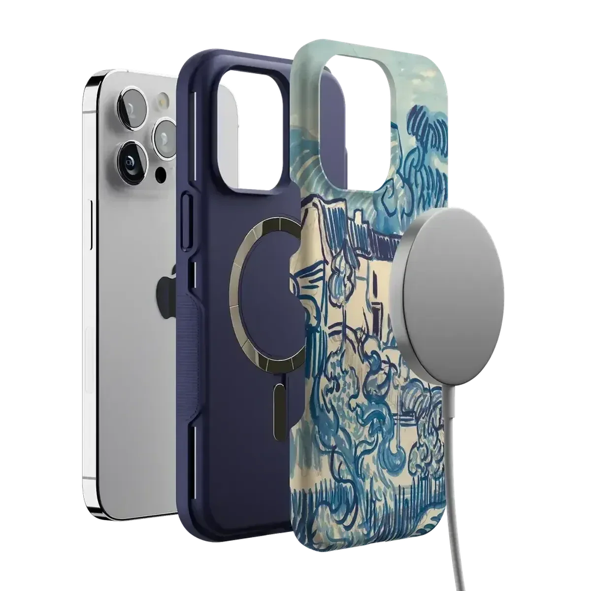 Van Gogh | Landscape With Houses Phone Case