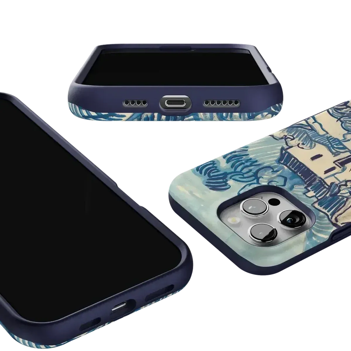 Van Gogh | Landscape With Houses Phone Case