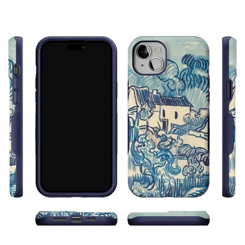 Van Gogh | Landscape With Houses Phone Case